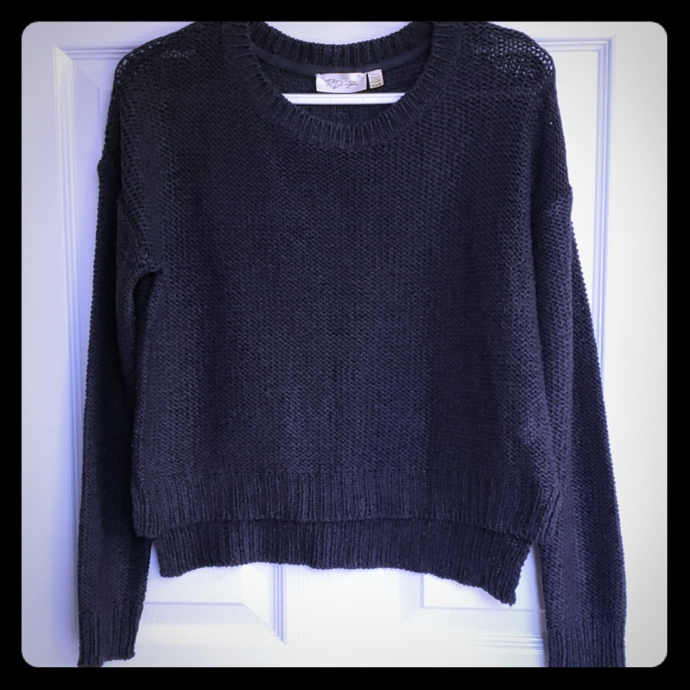 Navy sweater